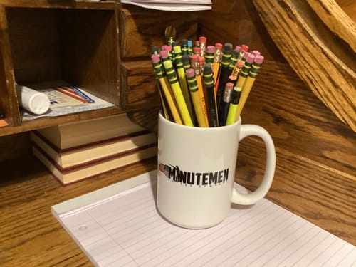 Customer photo review of Come and Take It White glossy mug