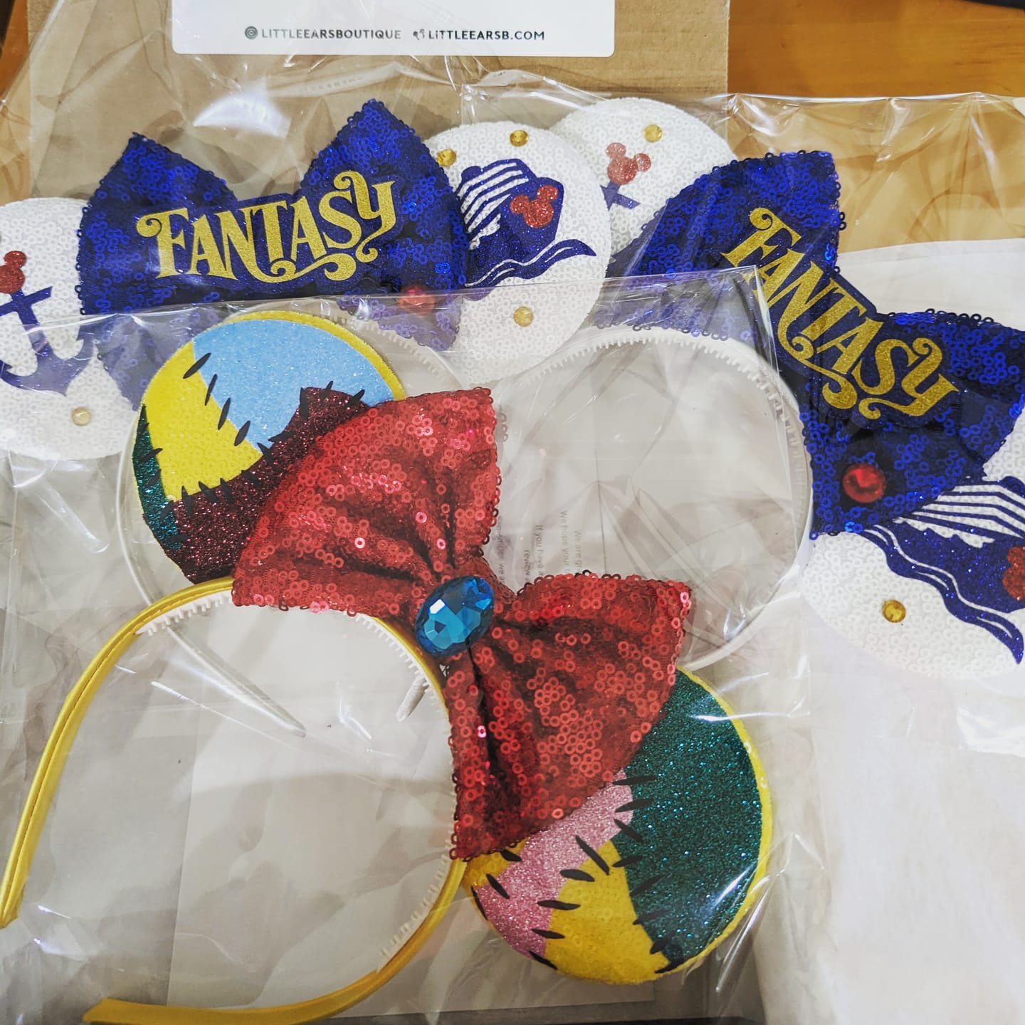 Customer photo review of Sally Mickey Ears