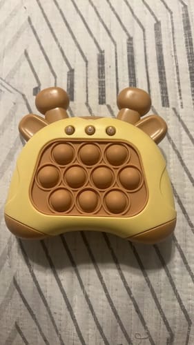 Customer photo review of Bubble Pop Push Game