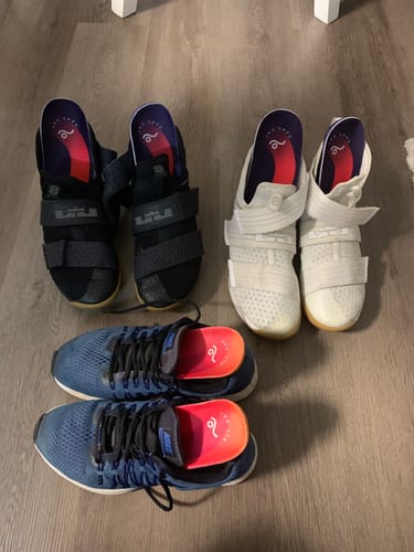 Customer photo review of Game Day Insoles