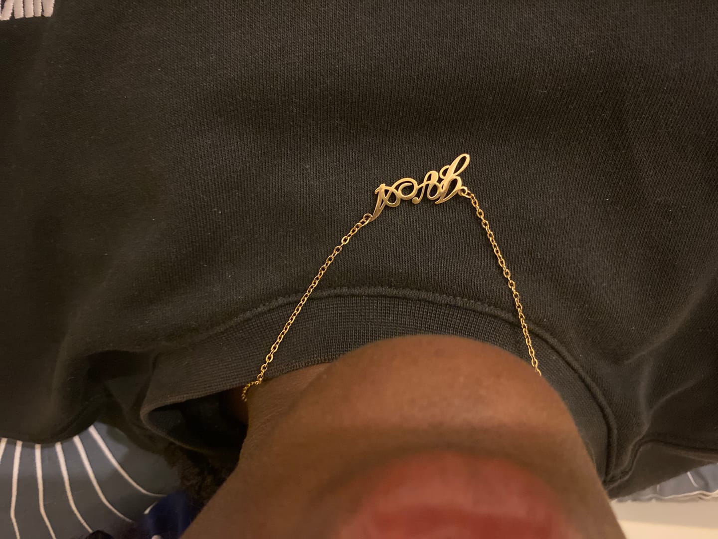 Customer photo review of Collier Prénom Style Classique