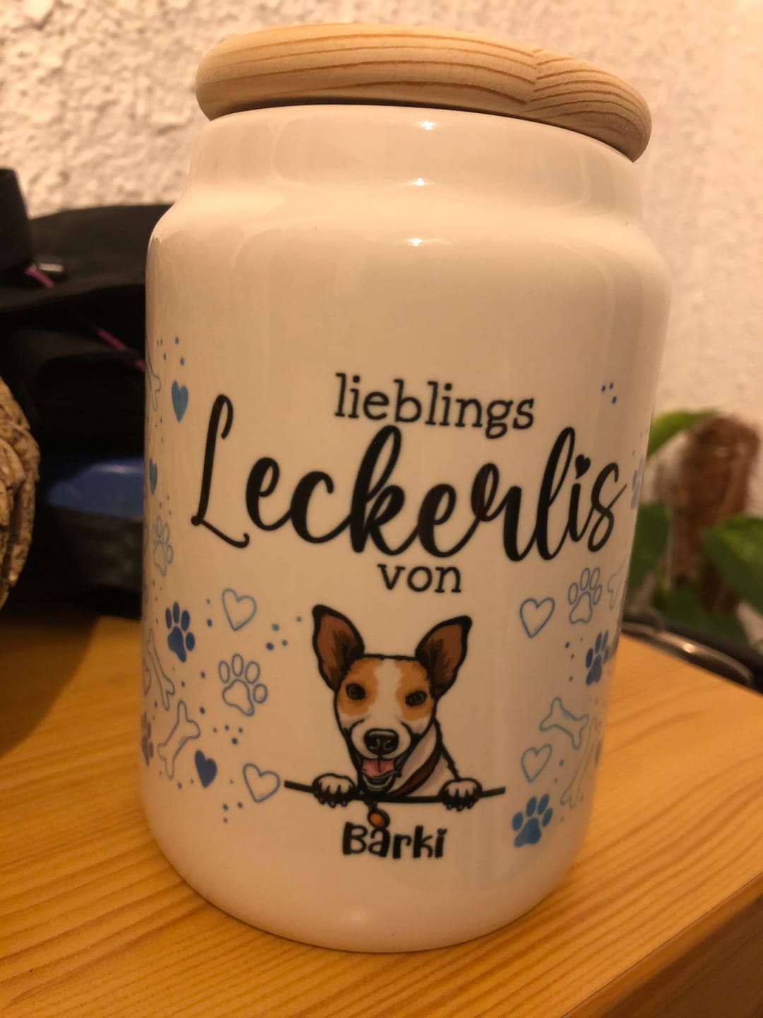 Customer photo review of Lieblings Leckerli - Individuelle Leckerlidose