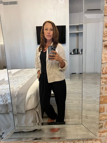 Customer photo review of Brigitte Brianna Street Joggers