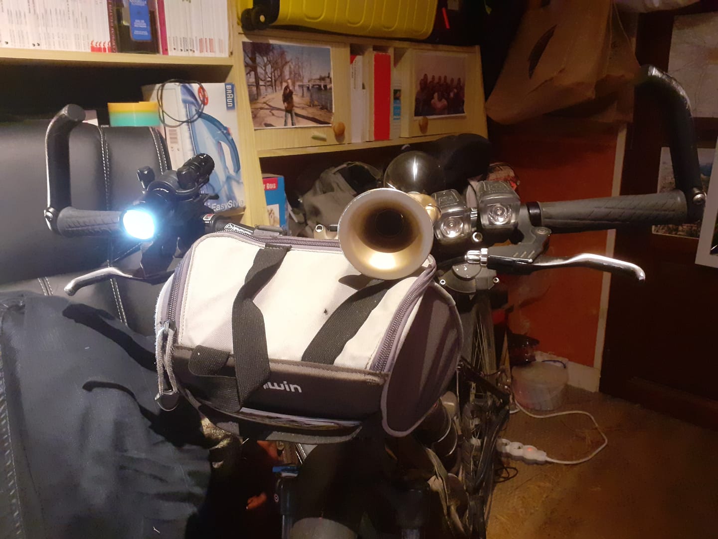 Customer photo review of Fenix Support guidon ALB-10 pour lampe Torche