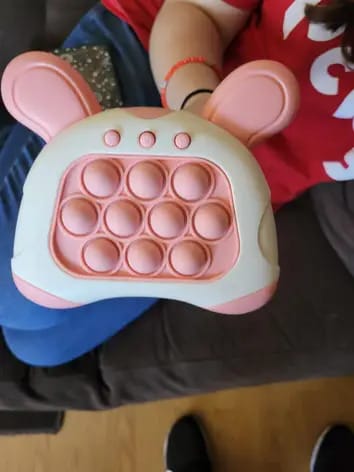 Customer photo review of Bubble Pop Push Game
