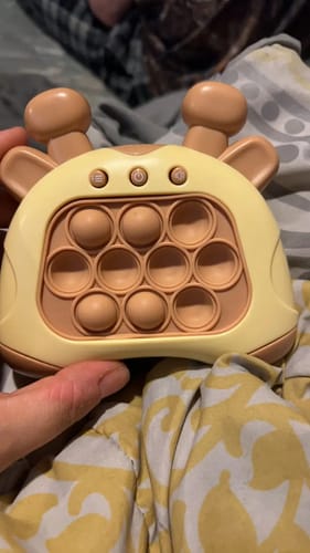 Customer photo review of Bubble Pop Push Game