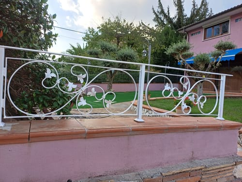 Customer photo review of Pannello fogliato in ferro art. 05.142