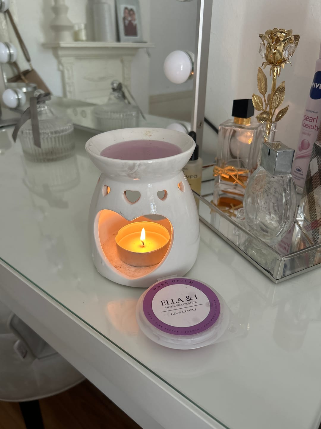 Customer photo review of His & Her Fragrance Set