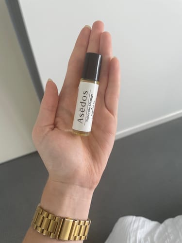 Customer photo review of TUBEROSE ORANGE PERFUME OIL