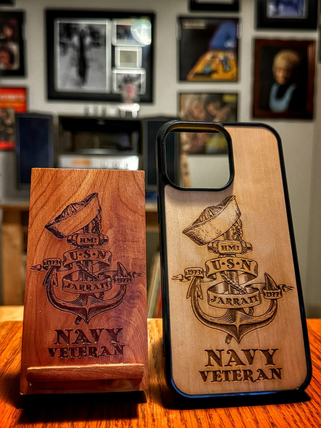 Customer photo review of Custom Design iPhone Case