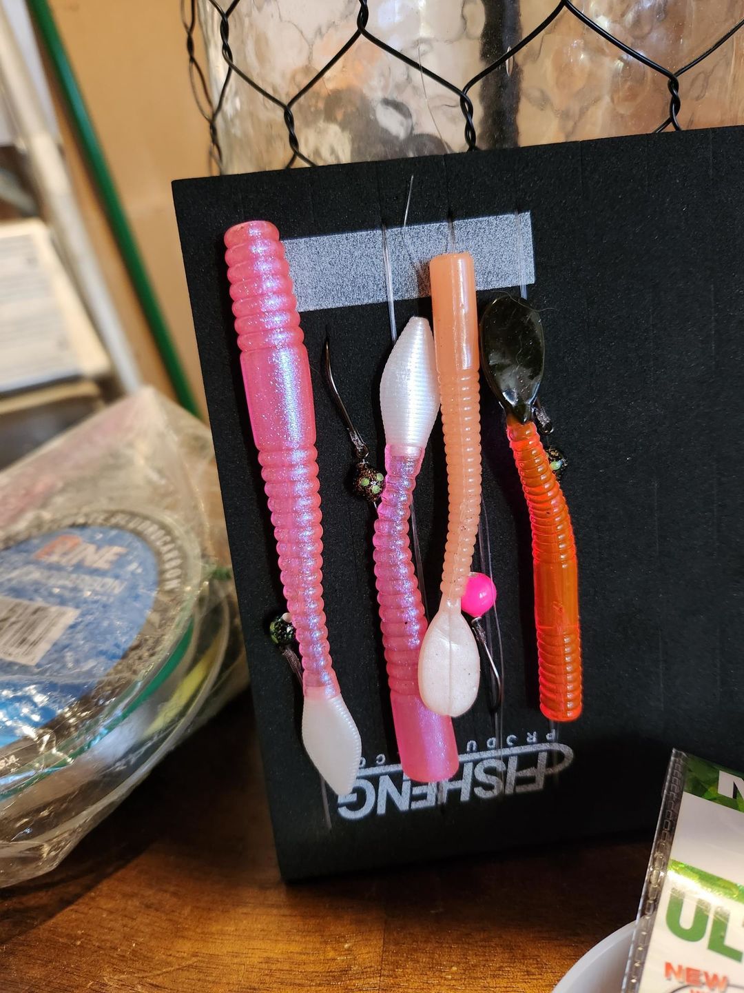 Customer photo review of Steelhead Worms - UV