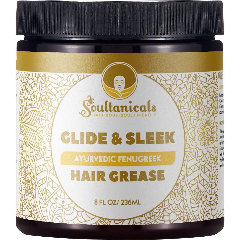 Customer photo review of Glide & Sleek, Ayurvedic Fenugreek Hair Grease