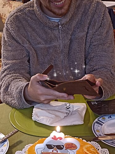 Customer photo review of Billetera Pasador