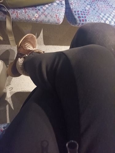 Customer photo review of HOME BUNDLE: Thermo-Leggings + GRATIS Thermo-Socken