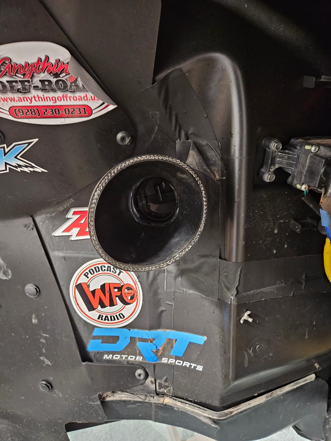 Customer photo review of RPM "Cooler" Air Vent Kit - Universal UTV Cab Cooling Kit