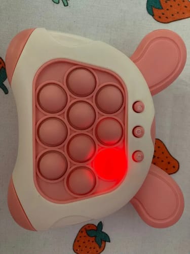 Customer photo review of Bubble Pop Push Game