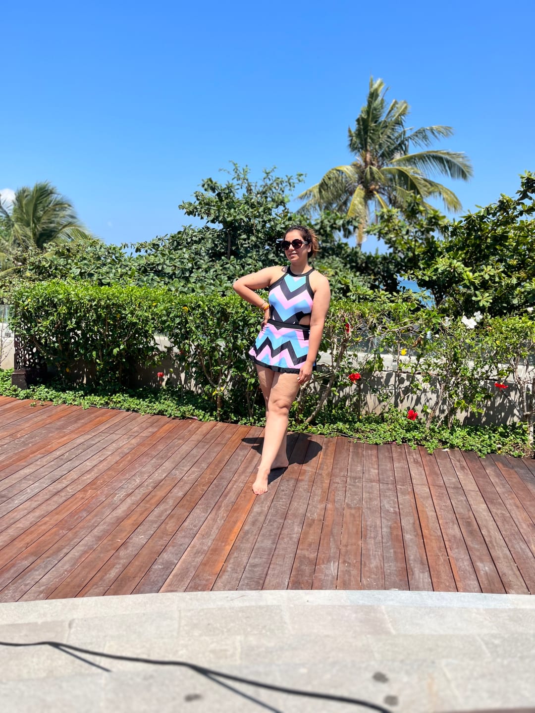 Customer photo review of Aztec Swimsuit- BESTSELLER