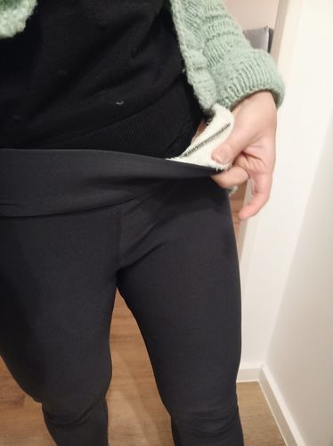 Customer photo review of Thermo-Leggings - Nie wieder Frieren
