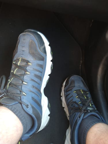 Customer photo review of Unisex Premium Ultra Soft Bamboo Socks, 4 Pairs