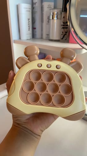 Customer photo review of Bubble Pop Push Game