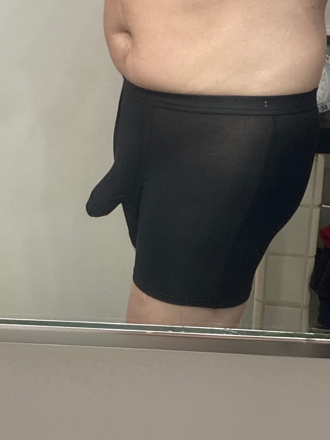 Customer photo review of Long Leg Style Modal Separate Men's Underwear
