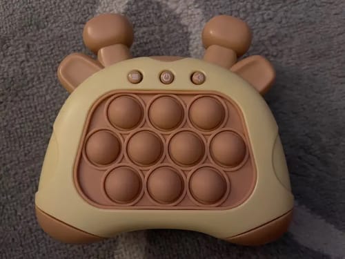 Customer photo review of Bubble Pop Push Game