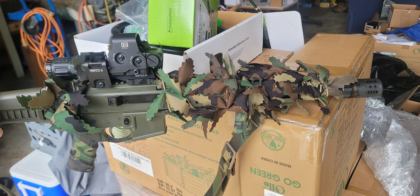 Customer photo review of Predator Ghillie™ GAT WRAP