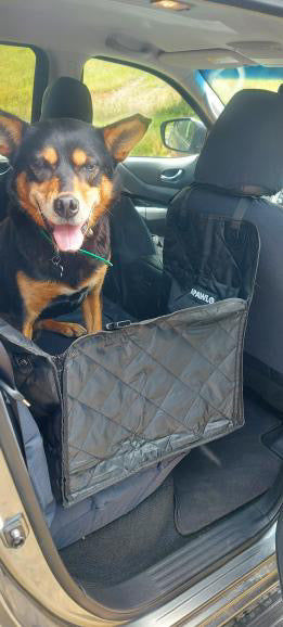 Customer photo review of 4-in-1 Dog Car Seat Cover
