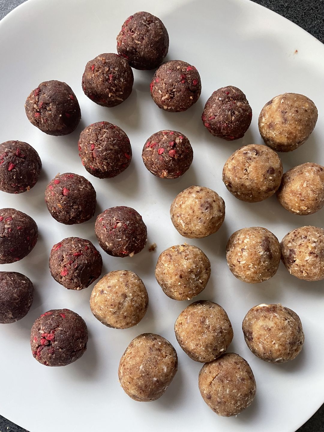 Customer photo review of Raspberry Brownie Rad Ball Mix