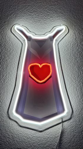 Customer photo review of HITPOINTS SKILLCAPE LED NEON SIGN