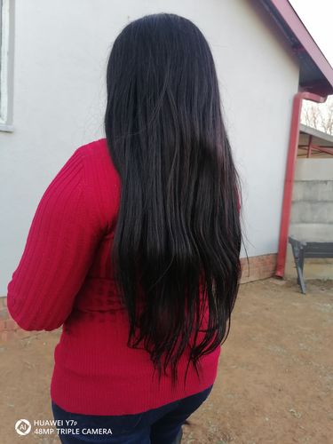 Customer photo review of KIM - Brazilian Middle Part Lace Wig