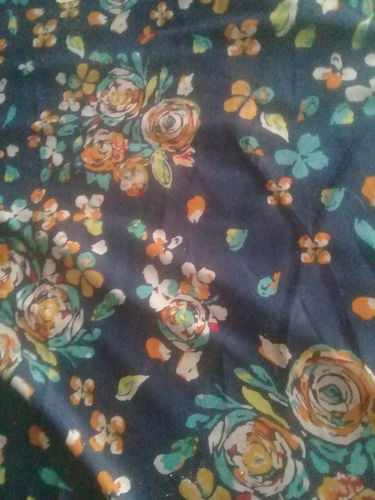 Customer photo review of Navy Peony-Bed Sheet Set