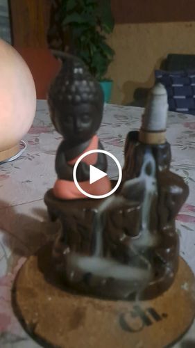 Customer video review of Cascada de Incienso Buda + 10 Inciensos Especiales de regalo