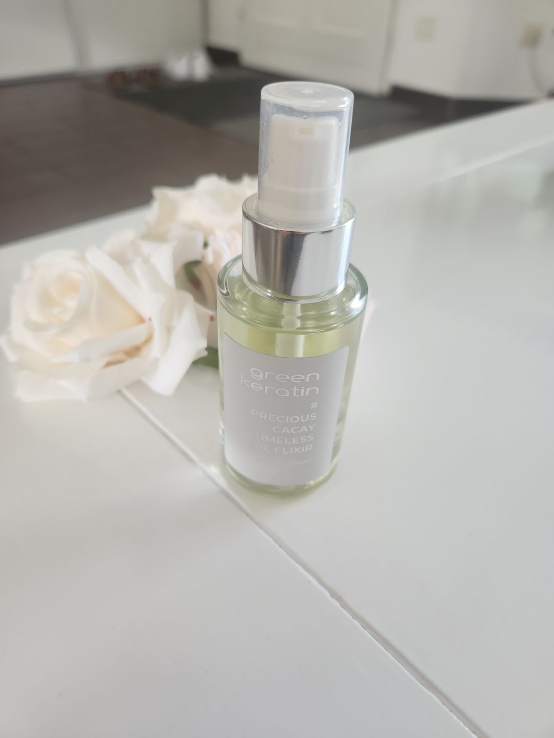 Customer photo review of Precious Cacay Timeless Elixir Nourrissant pour le Visage