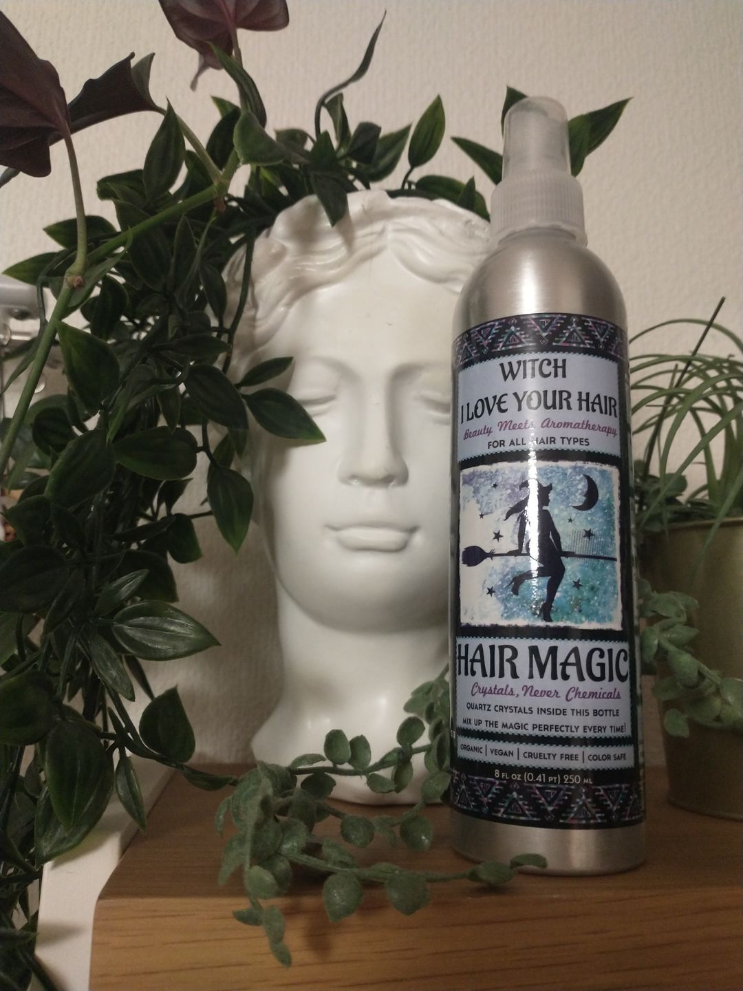 Customer photo review of Witch I Love Your Hair - Hair Mist