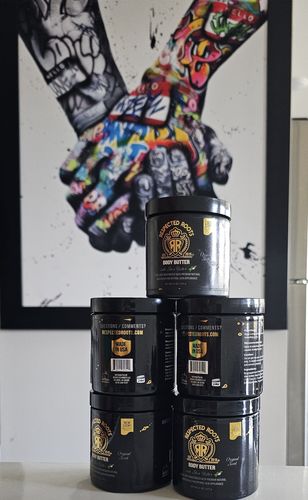 Customer photo review of Respected Roots Body Butter (Original Scent 8oz)