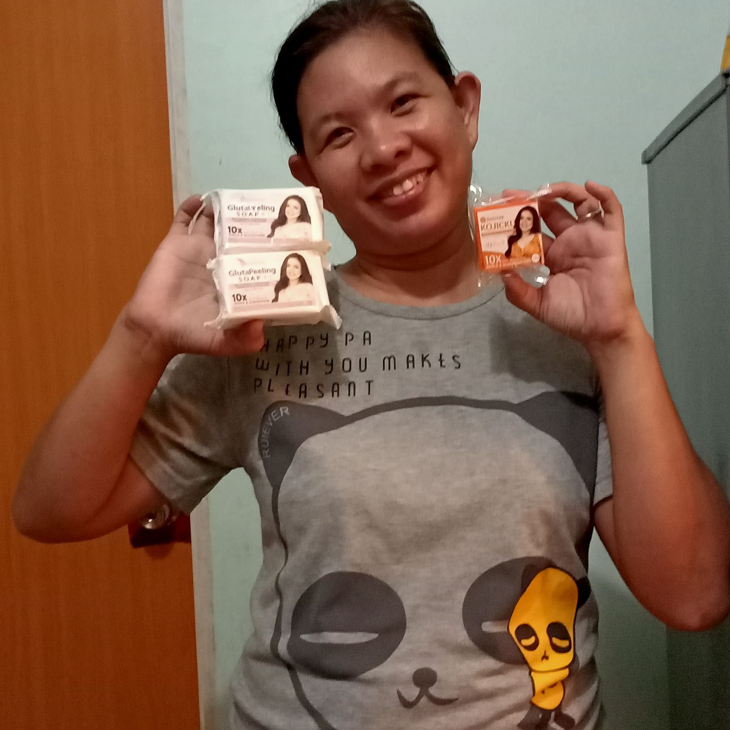Customer photo review of Rosmar gluta peeling soap