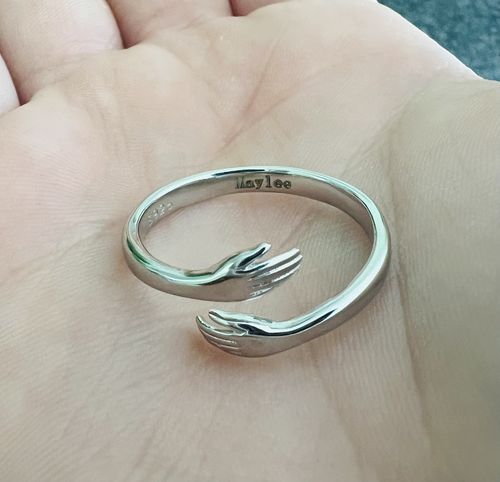 Customer photo review of The Hug From Heaven Ring