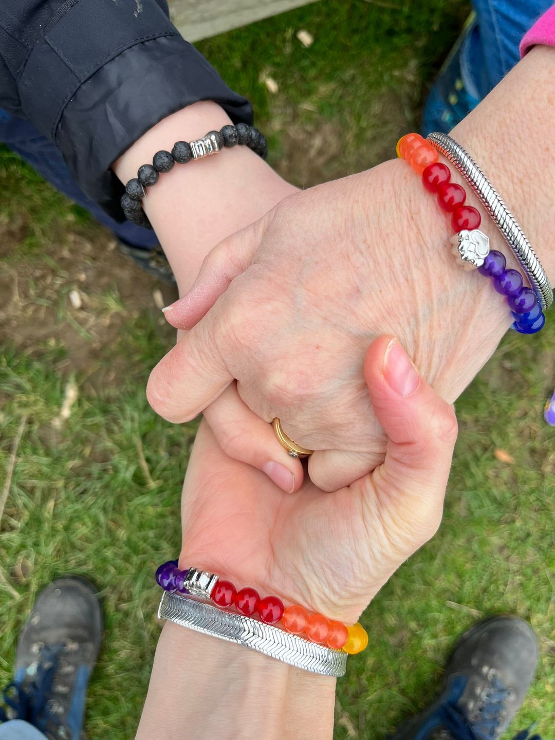 Customer photo review of Help For Paws™ Bracelet In Black