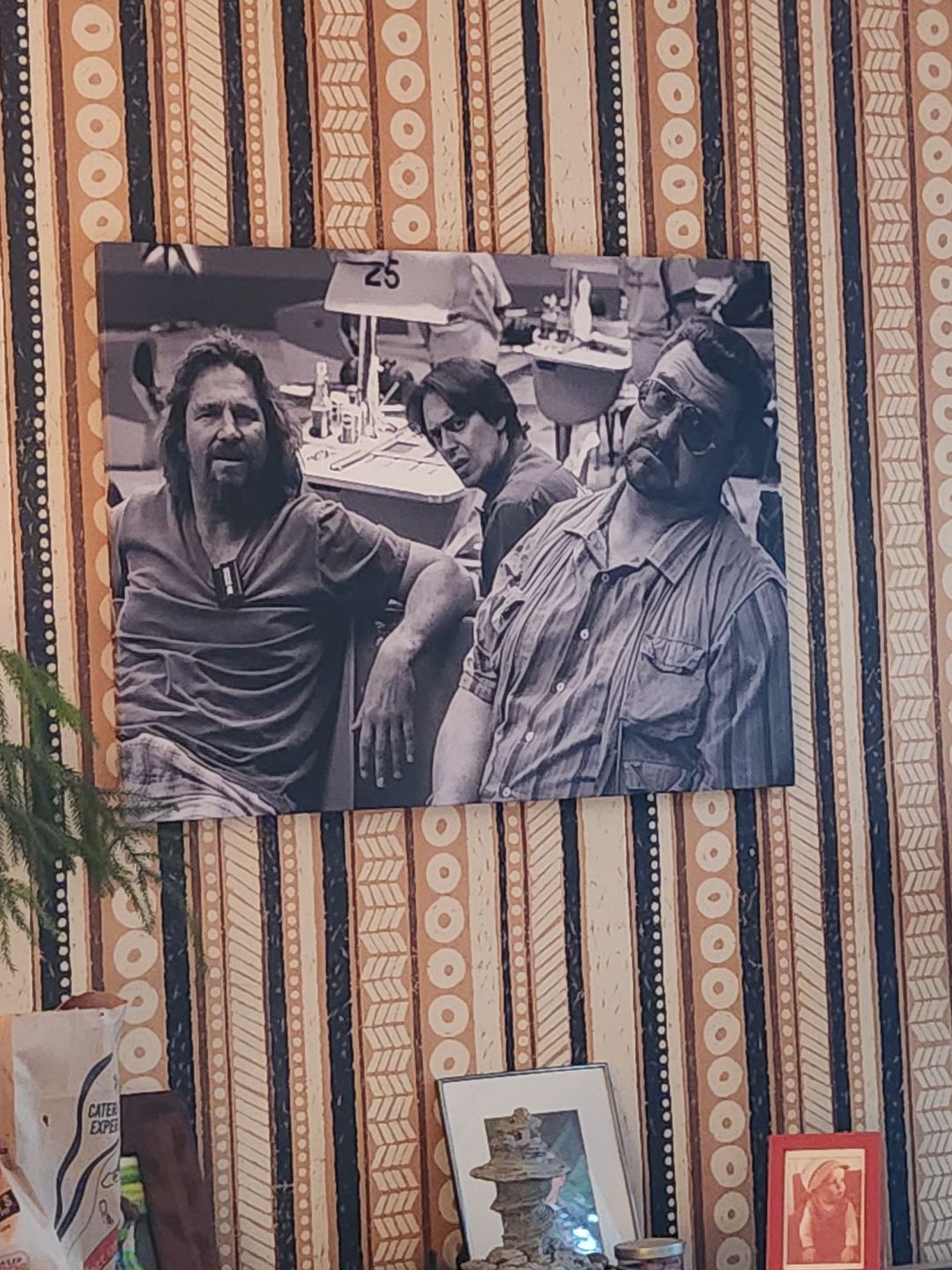 Customer photo review of The Big Lebowski Wall Art