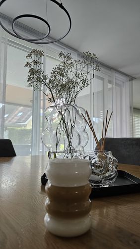 Customer photo review of WAVE GLASS | MYKONOS