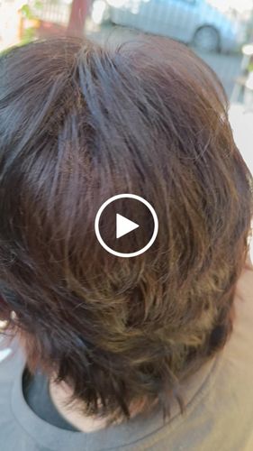 Reseña con vídeo de un cliente sobre Tinte 100% Natural Hamsa Herbal (Tono Castaño)