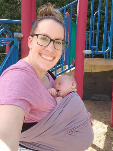 Customer photo review of Mama's Bonding Comforter