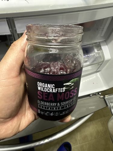 Customer photo review of Elderberry and Soursop Sea Moss Gel Trio