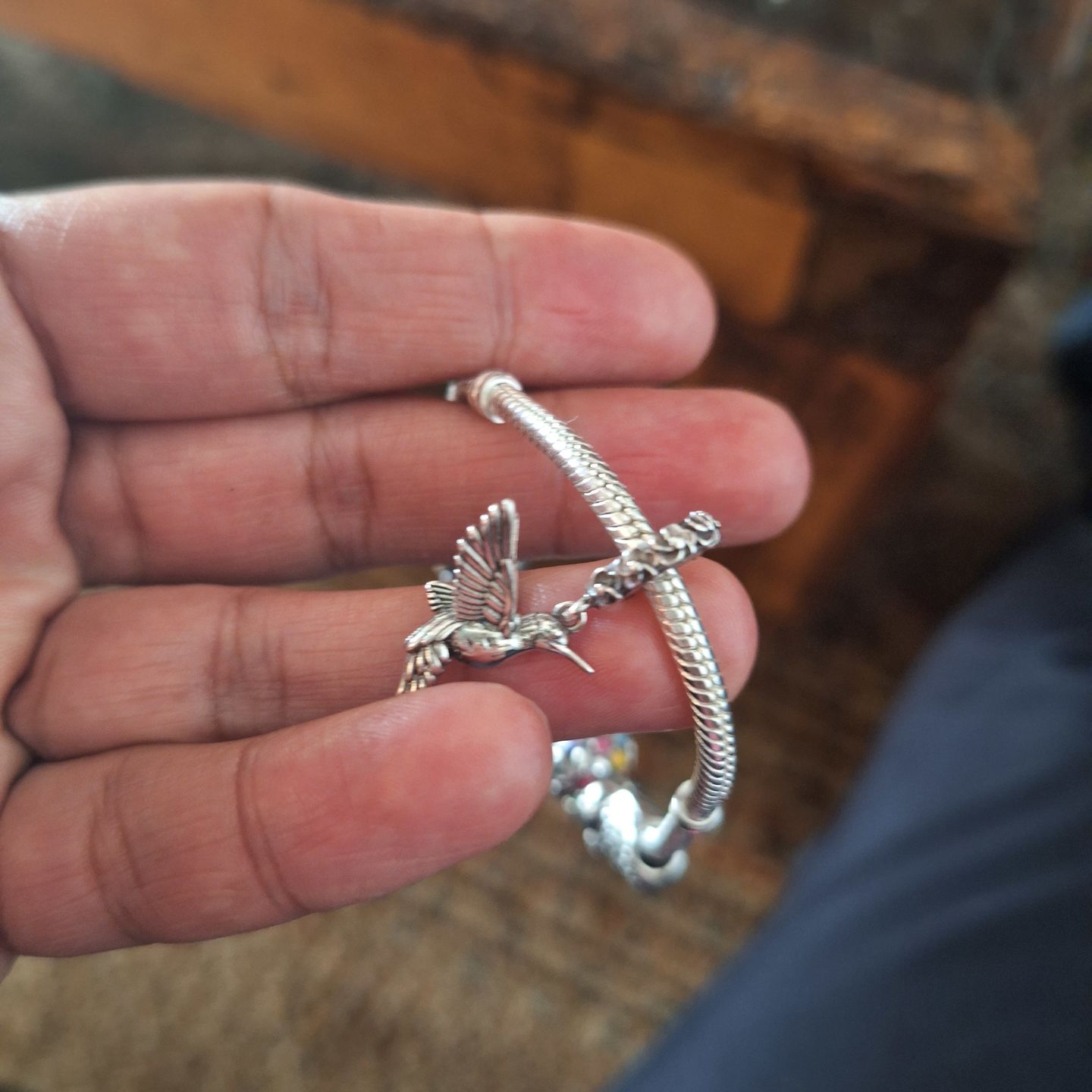 Customer photo review of Charm Colibri Mistico