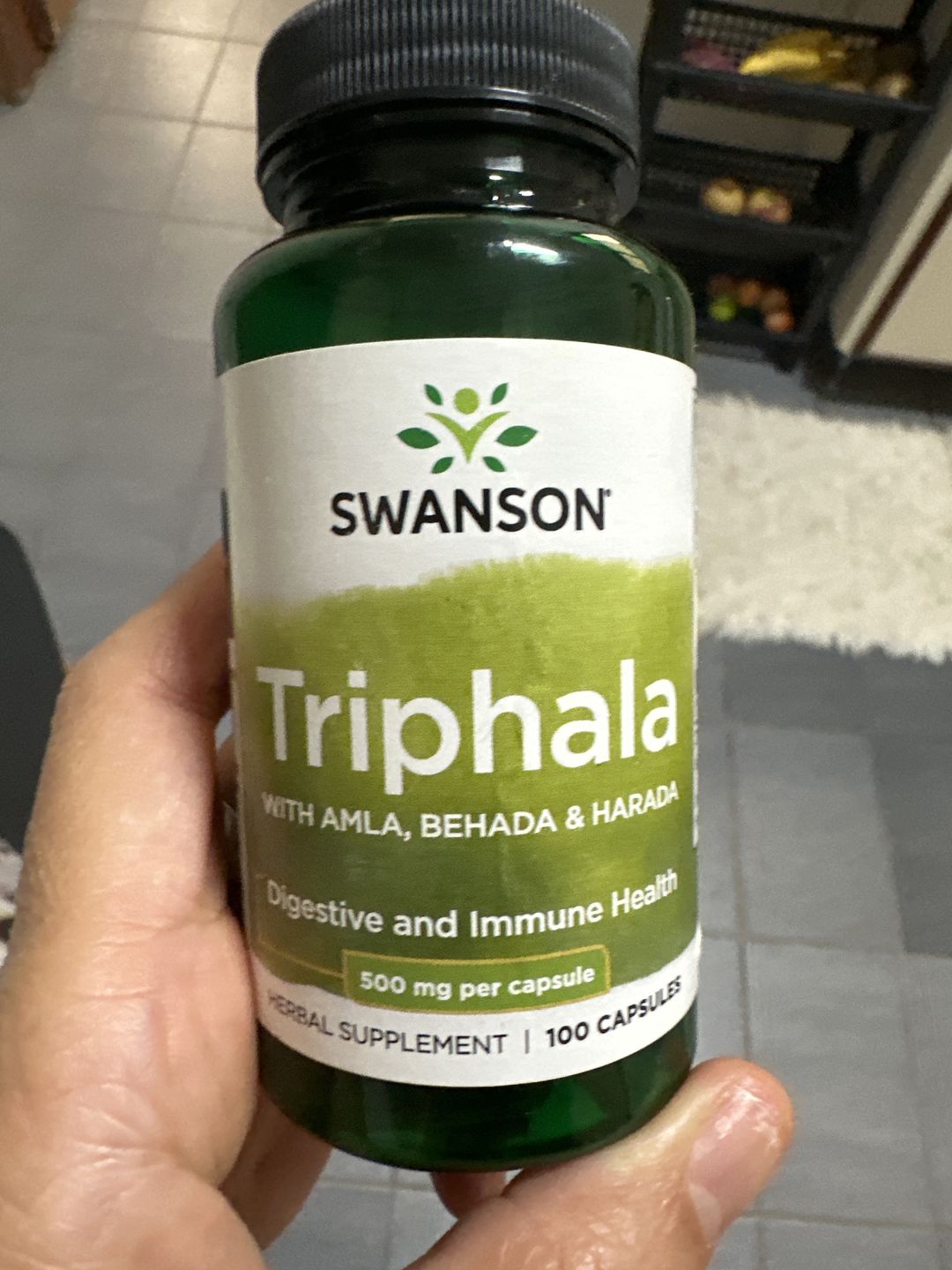 Customer photo review of Triphala 60 Cápsulas