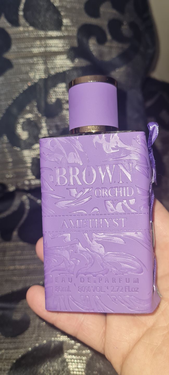 Customer photo review of Brown Orchid Amethyst