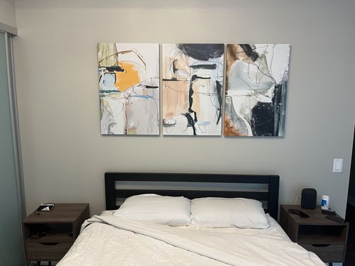 Customer photo review of 'Unbothered' Framed Canvas