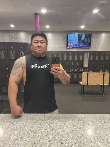 Customer photo review of Christ Is King Cut Off - Black