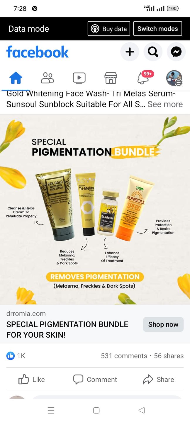 Customer photo review of SPECIAL PIGMENTATION BUNDLE (MELASMA, FRECKLES & DARK SPOTS)